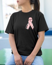 Pink Ribbon Classic T-Shirt apparel-classic-tshirt-lifestyle-front-213