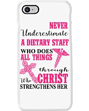 Dietary Staff Phone Case tile