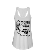 Nurse Ladies Flowy Tank tile