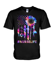 Nurse V-Neck T-Shirt tile