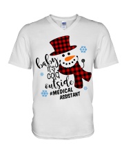 Medical Assistant - MA V-Neck T-Shirt tile