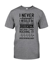 Speech Pathologist Classic T-Shirt front