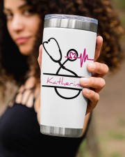 Nursing Personalized Tumbler 20oz Tumbler aos-20oz-tumbler-lifestyle-front-93