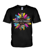 Respiratory Therapist - RT V-Neck T-Shirt tile