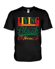 ER Nurse V-Neck T-Shirt tile