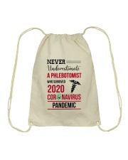 Phlebotomist Drawstring Bag tile