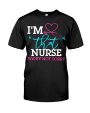 Nurse Classic T-Shirt front