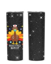 Registered Nurse - RN Glitter Tumbler tile