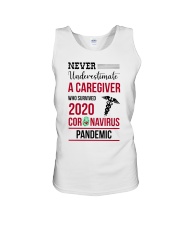 Caregiver Unisex Tank tile
