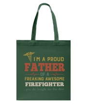 Firefighter Tote Bag tile