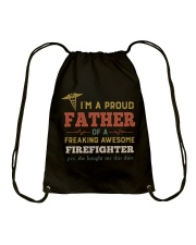 Firefighter Drawstring Bag tile