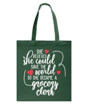 Grocery Clerk Tote Bag tile