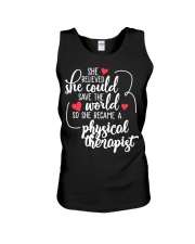 Physical Therapist Unisex Tank tile
