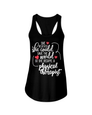 Physical Therapist Ladies Flowy Tank tile