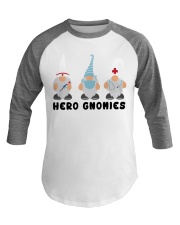 Hero Gnomies Baseball Tee tile