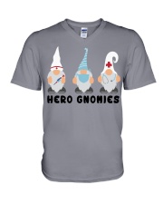 Hero Gnomies V-Neck T-Shirt tile