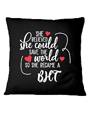 BHT - Behavioral Health Technician Square Pillowcase tile