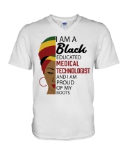 Medical Technologist V-Neck T-Shirt tile