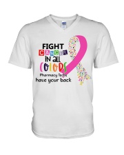 Pharmacy Tech V-Neck T-Shirt tile
