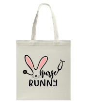 Nurse Bunny Stethoscope Easter Tote Bag tile
