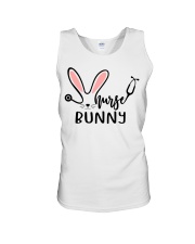 Nurse Bunny Stethoscope Easter Unisex Tank tile