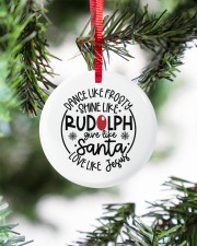Dance Like Frosty Circle ornament - single (porcelain) aos-circle-ornament-single-porcelain-lifestyles-07