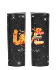 Housekeeper Glitter Tumbler tile