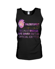 Phlebotomist Unisex Tank tile