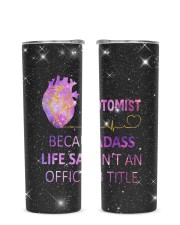 Phlebotomist Glitter Tumbler tile