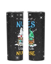 Nurse Glitter Tumbler tile