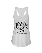 Registered Nurse Ladies Flowy Tank tile