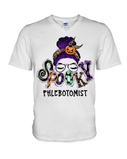 Phlebotomist V-Neck T-Shirt tile