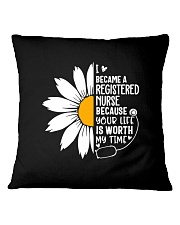 Registered Nurse RN Square Pillowcase tile