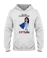 RT Respiratory Therapist Hooded Sweatshirt tile