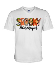 Housekeeper V-Neck T-Shirt tile