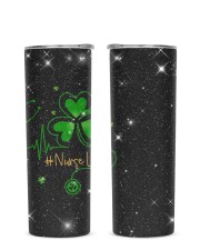 Nurse Glitter Tumbler tile