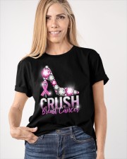 Crush Breast Cancer Classic T-Shirt apparel-classic-tshirt-lifestyle-front-100