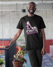 Crush Breast Cancer Classic T-Shirt apparel-classic-tshirt-lifestyle-front-34