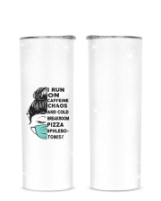 Phlebotomist Glitter Tumbler tile