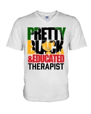 Therapist V-Neck T-Shirt tile
