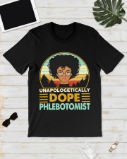 Phlebotomist Classic T-Shirt lifestyle-mens-crewneck-front-17