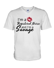 Registered Nurse V-Neck T-Shirt tile