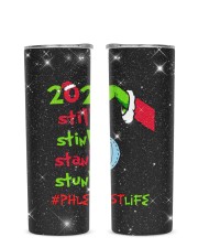 Phlebotomist Glitter Tumbler tile