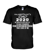 Phlebotomist V-Neck T-Shirt tile