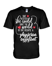 Physician Assistant V-Neck T-Shirt tile
