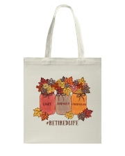 Retired Life Tote Bag tile