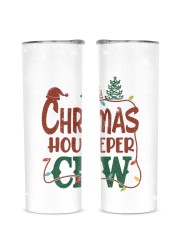 Housekeeper Glitter Tumbler tile