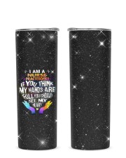 Nurse Practitioner - NP Glitter Tumbler tile