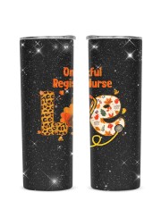Registered Nurse - RN Glitter Tumbler tile