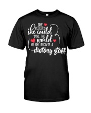 Dietary Staff Classic T-Shirt front